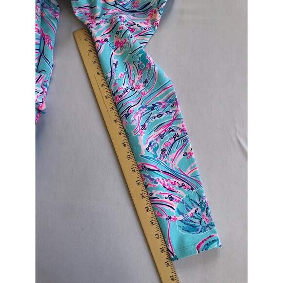 Lilly Pulitzer Harper Shift Dress Bayside Blue Under The Moon Small - Picture 12 of 15